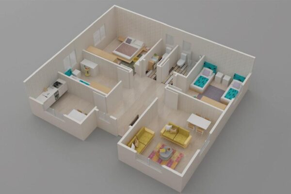 Kayseri Prefabrik 98 mt - Görsel 3